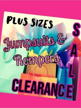Plus Size Jumpsuits, Pantsuits & Rompers